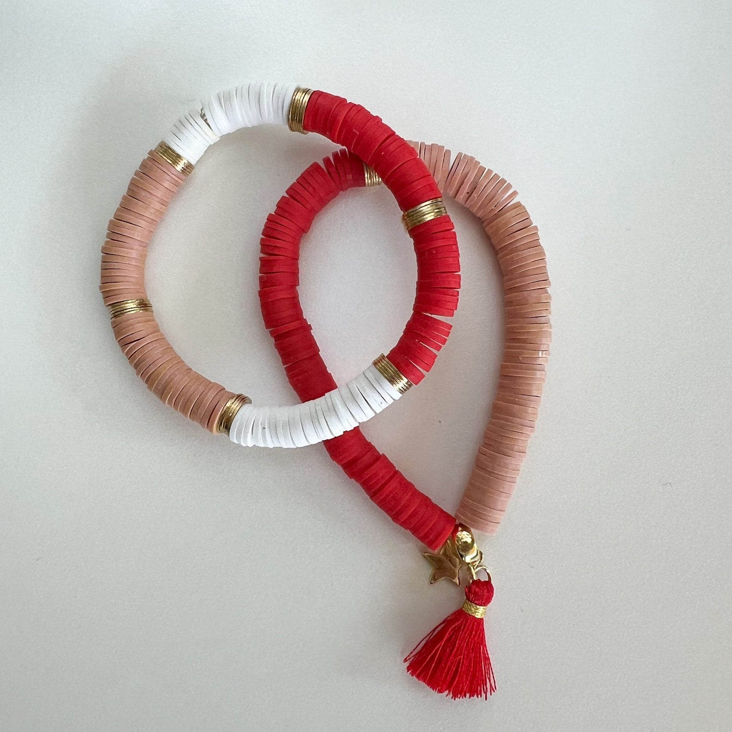 Hydra (beige-punainen)