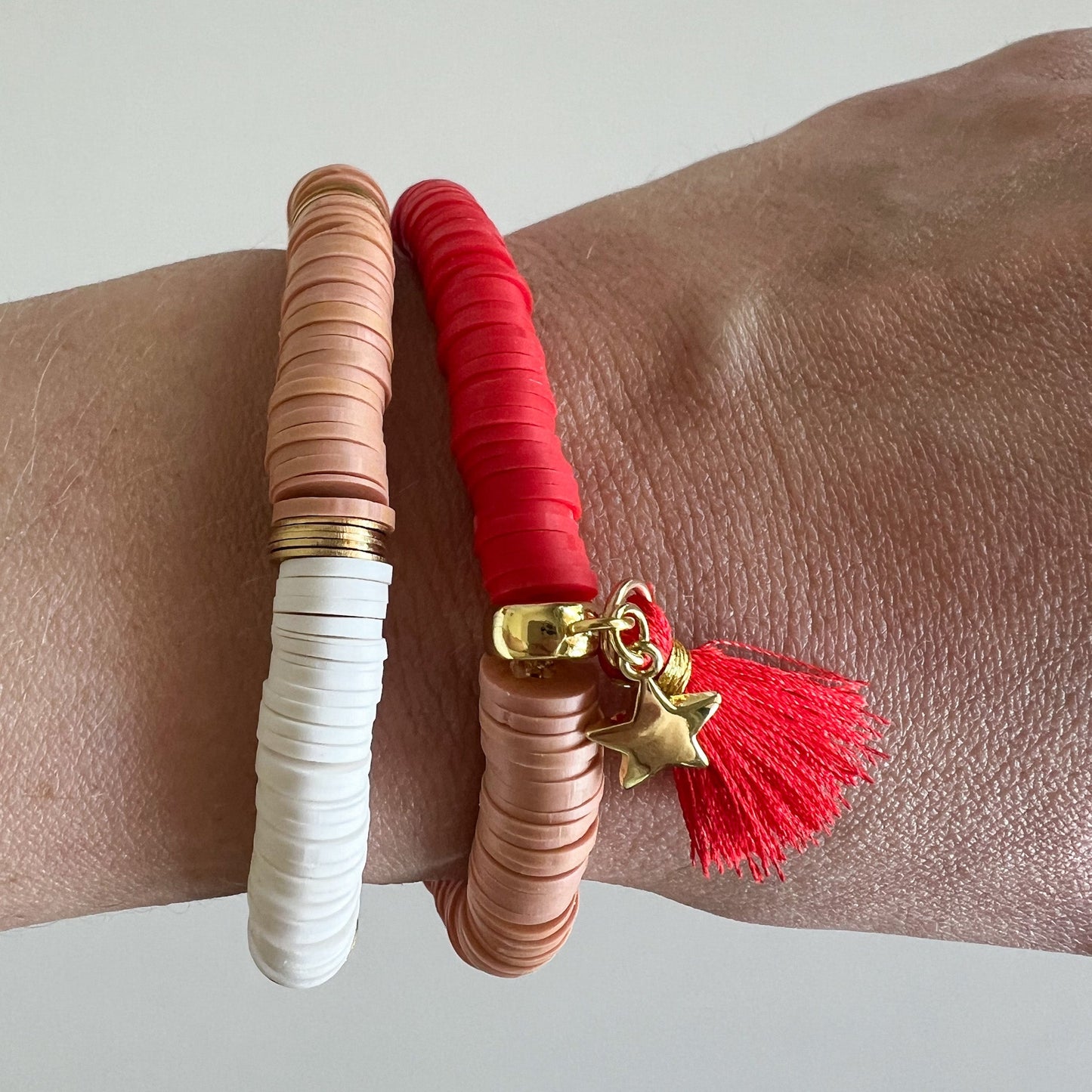 Hydra (beige-punainen)