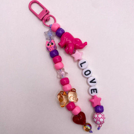 Personalised backpack pendant for kids